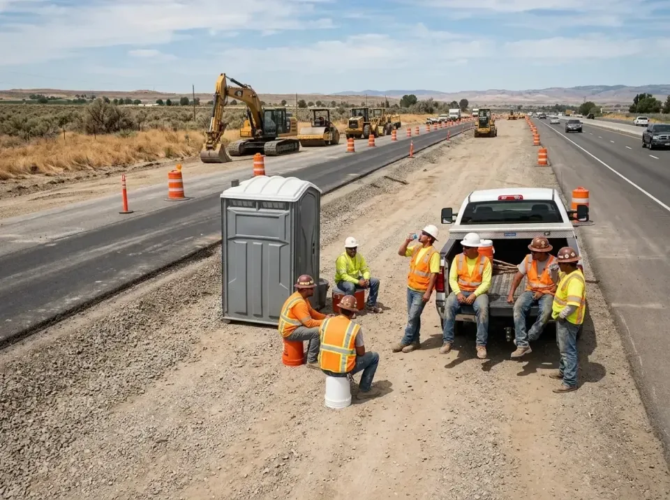 highway-road-construction-crew-007 — frequently asked questions, Porta Potty and Restroom Rentals in Cartersville, GA